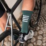Calcetines verdes de ciclismo talla XXL para hombre 