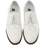 Zapatos blancos de charol con cordones con cordones formales Sirri talla 39 infantiles 