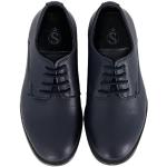 Zapatos azul marino de sintético con cordones con cordones formales Sirri talla 24 infantiles 