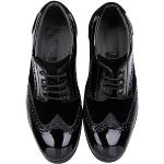 Zapatos negros de charol con cordones con cordones vintage Sirri talla 38 infantiles 