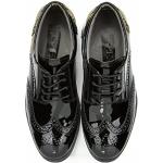 Zapatos negros de sintético con cordones con cordones formales Sirri talla 29 infantiles 