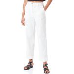 Sisley Trousers 4IMNLF01B Calzoncillos, White 074, 42 De Las Mujeres