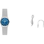 Relojes transparentes de acero inoxidable de pulsera Solar SKAGEN Grenen para mujer 