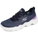Sneakers azul marino sin cordones rebajados informales de encaje Skechers talla 40,5 para mujer 