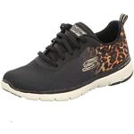 Zapatillas negras de leopardo informales leopardo Skechers talla 37,5 para mujer 