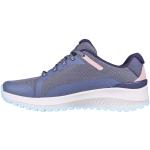 Zapatillas antideslizantes azules de tejido de malla con cordones informales Skechers talla 41 para mujer 