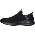 Sneakers negros de sintético sin cordones rebajados informales Skechers Ultra Flex talla 49,5 para hombre 