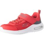 Skechers Bounder-Tech, Zapatos Deportivos Niños, Red & Gray Synthetic / Textile / Trim, 27 EU
