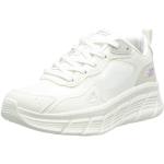 Zapatillas blancas de goma con cordones rebajadas con cordones informales acolchadas Skechers Bobs talla 39 para mujer 