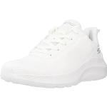 Zapatillas blancas con cordones con cordones informales de punto Skechers Squad talla 40 para mujer 