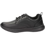 Zapatos negros de cuero con cordones rebajados con cordones formales con logo Skechers Delson talla 48,5 para hombre 