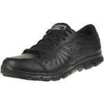 Skechers Eldred, Zapatos de Trabajo Mujer, Black,