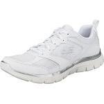 Sneakers bajas blancos de tejido de malla rebajados informales Skechers Flex Appeal 4.0 talla 39 para mujer 