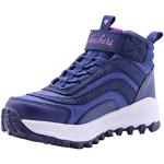 Sneakers altas azul marino de sintético informales Skechers talla 35,5 para mujer 