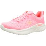 Zapatillas rosas de sintético con cordones rebajadas con cordones informales Skechers Go Run talla 39,5 para mujer 