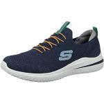 Skechers Delson 3.0 Mendon, Zapatos sin cordones Hombre, Navy Knit, 48.5 EU
