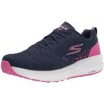 Skechers GO RUN RIDE 8 - Zapatillas de running mujer navy/pink
