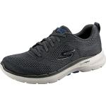 Zapatos deportivos grises de textil rebajados informales Skechers Go Walk 6 talla 45,5 para hombre 