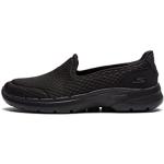Sneakers negros de sintético sin cordones rebajados informales Skechers Go Walk 6 talla 35 para mujer 