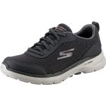 Zapatillas grises de paseo rebajadas Skechers Go Walk 6 talla 44 para hombre 