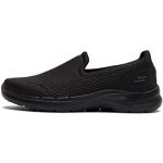 Sneakers negros sin cordones rebajados informales Skechers Go Walk 5 talla 45,5 para hombre 