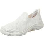 Zapatos blancos de tacón de punto Skechers Go Walk talla 42 para mujer 