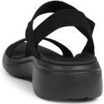 Sandalias negras de tela de verano con velcro Skechers Arch Fit talla 35 infantiles 