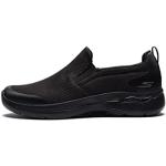 Sneakers negros sin cordones rebajados Skechers Arch Fit talla 47 para hombre 
