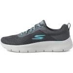 Zapatillas grises con cordones rebajadas con cordones informales Skechers Go Walk 5 talla 35,5 para mujer 