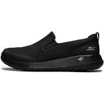 Zapatos deportivos negros de goma rebajados informales con logo Skechers Go Walk 5 talla 39,5 para hombre 