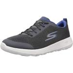 Zapatillas azules de goma con cordones con cordones informales con logo Skechers Go Walk talla 42 para hombre 