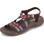 Sandalias deportivas multicolor de goma con hebilla con tacón hasta 3cm Skechers Modern Comfort talla 42,5 para mujer 
