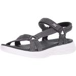 Sandalias grises de tela de tiras rebajadas Skechers On the go talla 39 para mujer 