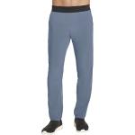 Pantalones deportivos azules de goma de punto Skechers Go Walk talla L para hombre 