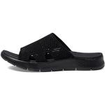 Sandalias negras de tela de verano de punto Skechers Go Walk talla 39 para mujer 