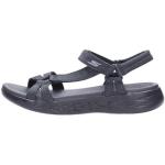 Sandalias negras de tela de verano Skechers talla 41 para mujer 