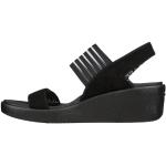 Sandalias negras de sintético Skechers talla 40 para mujer 