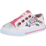 Skechers Shuffles - N - Zapatillas de Deporte de Lona para niños, Color Rosa, Talla 21