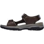 Sandalias deportivas marrones de sintético informales con logo Skechers talla 43 para hombre 