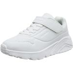 Sneakers blancos de sintético sin cordones rebajados informales Skechers Uno talla 27,5 infantiles 