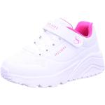 Sneakers blancos de caucho con velcro rebajados informales Skechers Uno talla 32 para mujer 