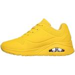 Calzado de calle amarillo de sintético rebajado informal Skechers Uno talla 35,5 para mujer 