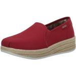 Sandalias rojas con plataforma Skechers Solids talla 41 para mujer 
