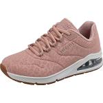 Zapatillas rosas de tenis rebajadas informales leopardo Skechers Uno 2 talla 35,5 para mujer 
