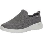 Sneakers grises de tejido de malla sin cordones con tacón de 3 a 5cm informales acolchados Skechers Go Walk talla 44 para hombre 