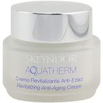 Cremas hidratantes faciales revitalizantes de 50 ml Skeyndor Aquatherm para pieles de más de 50 años 
