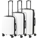 Set de maletas blancas con mango telescópico skpa-t 