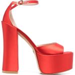 Sandalias rojas de goma con plataforma rebajadas con logo STUART WEITZMAN talla 40,5 para mujer 