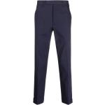 Pantalones pitillos azul marino de poliester rebajados ancho W48 Neil Barrett 