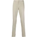 Pantalones chinos beige de algodón rebajados ancho W30 largo L33 DONDUP para hombre 